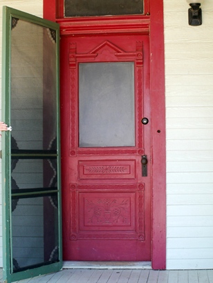 Frisco TX - Crozier-Sickles House red door