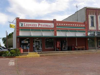 Leonard Tx Downtown pharmacy