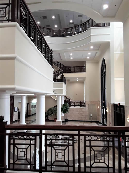 Lewisville TX - City Hall interior