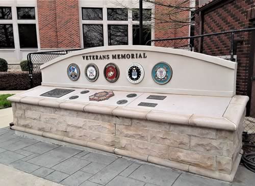 Lewisville TX - City Hall Veterans Memorial