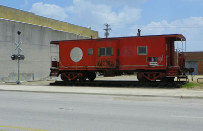 Mart Tx - Display Caboose