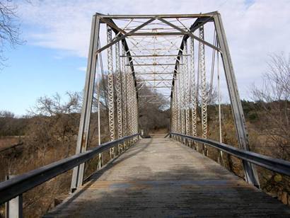 Maxdale Tx 1914 Thru Truss Bridge