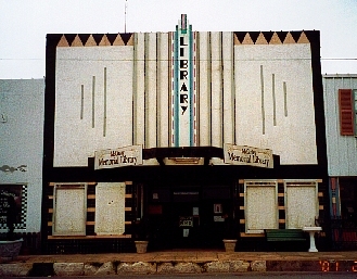 McGregor Texas - Library Theatre 