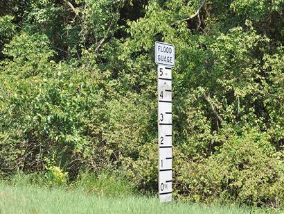 Milton TX - Flood Gauge