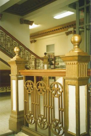 TX - Montague County Courthouse interior