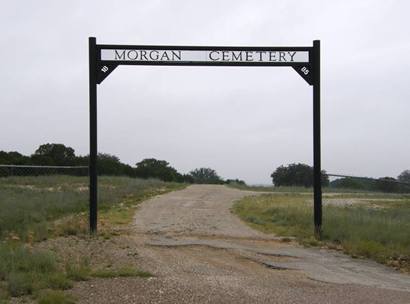 Morgan Cemetery gate, Texas