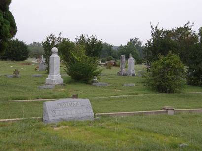 Morgan Cemetery tombstones, Texas