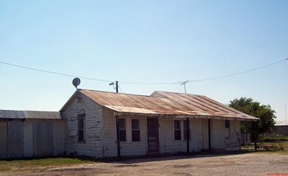 Mustang Texas Old Gas Station