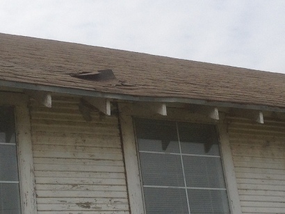 TX - Myrtle Springs Schoolhouse roof