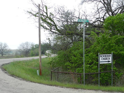 Newberry Tx Road Sign