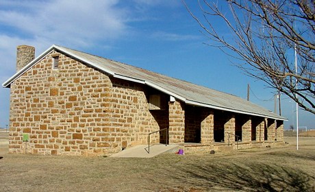 Newport Texas rock building