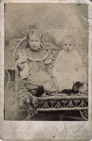 Nocona Texas York or Painter Family Late 1800s by  photographer George Anthony Addison