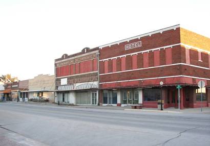 Downtown Nocona Texas