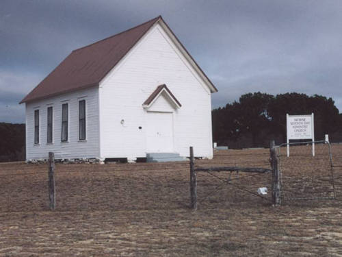 Seventh Day Adventist Church, Norse Texas