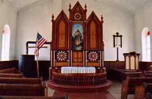 Old Rock Church interior