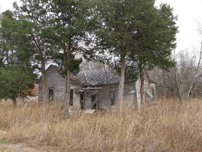 Otto Tx Old Farm House Ruins