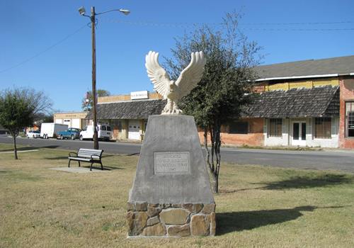 WWII memorial downtown Princeton, Texas