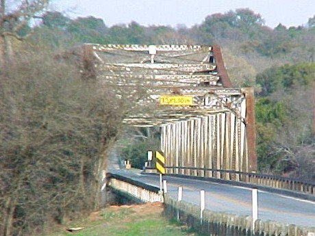 Brazos River Bridge, Rainbow, Texas