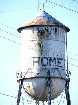 Rhome Texas old water tower