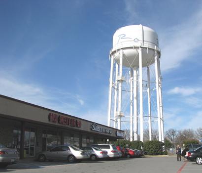 Richardson Texas water tower