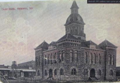 1892 Rockwall County courthouse, Rockwall Texas