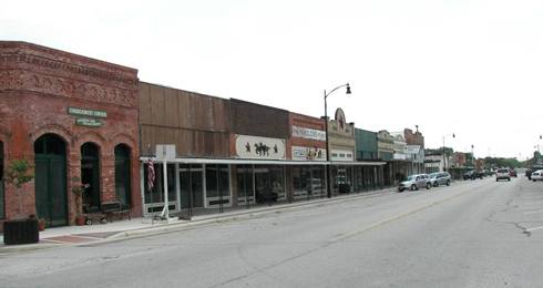 Downtown Rosebud Texas