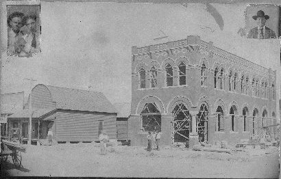 Rosebud Tx Bank and post office, 1901 photo