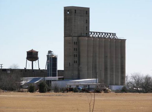 Rosser Texas silo