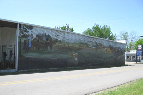 Roxton Texas mural