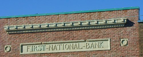 First National Bank building, Royse City, Texas