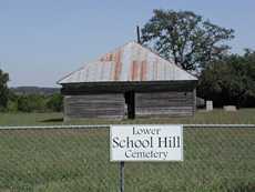 Lower School Hill Cemetery, Texas