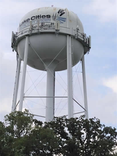 Shady Shores TX - Water Tower