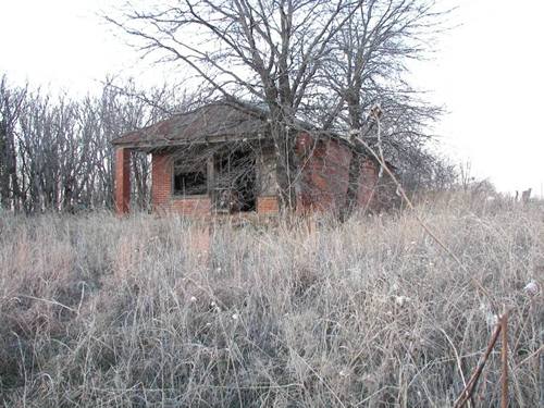 Stanfield, Texas winter scene