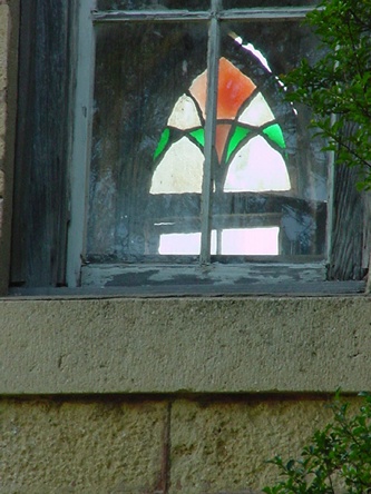Stained  glass window