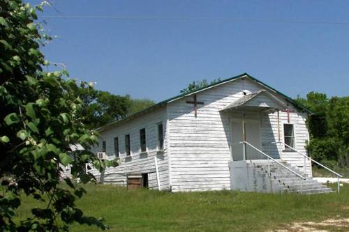 New Hope Church in Tehuacana, Texas