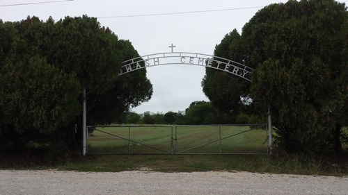 Hill County, Whiteney TX, Towash Cemetery gate 