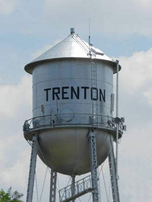 Trenton Texas tin man water tower