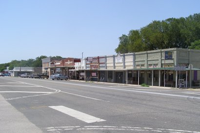 Valley Mills TX - Downtown street scene