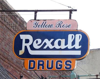 Van Alstyne Tx Rexall Drugs Sign