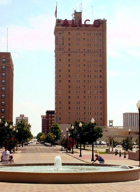 Waco Texas downtown view
