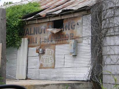 Walnut Springs Tx Silo Ghost Sign