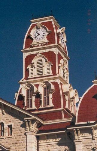 Weatheford TX - Parker County Courthouse Clock Tower