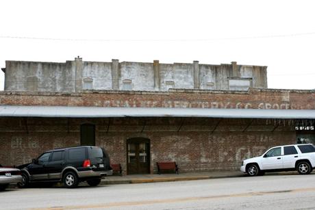 The 1892 Groppe Building in West, Texas