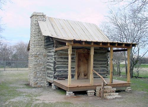 Allen Log Cabin, White Settlement  Texas