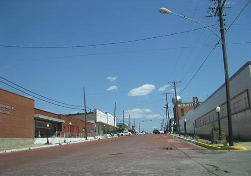 Wolfe City Texas Downtown