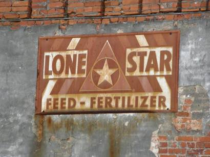 TX - Lone Star ghost sign