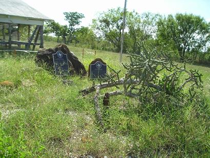 Albuquerque Texas and Union Valley Texas Historical Markers