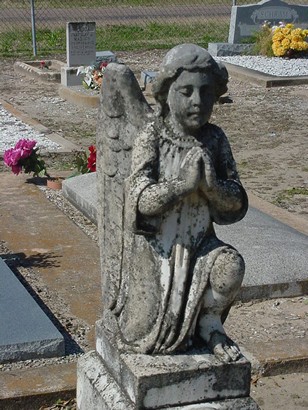 TX - Ammannsville Cemetery angel