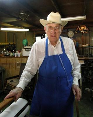 Belmont TX BBQ owner Mr. Goss