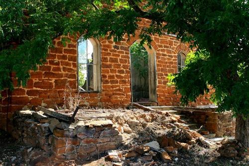 Belmont TX Store ruins